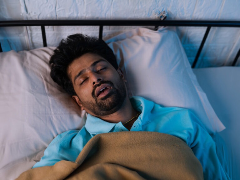 Snoring problem at home