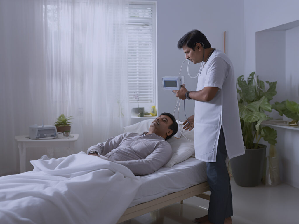 Home sleep study